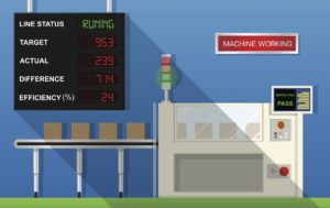 Factory improving material handling efficiency